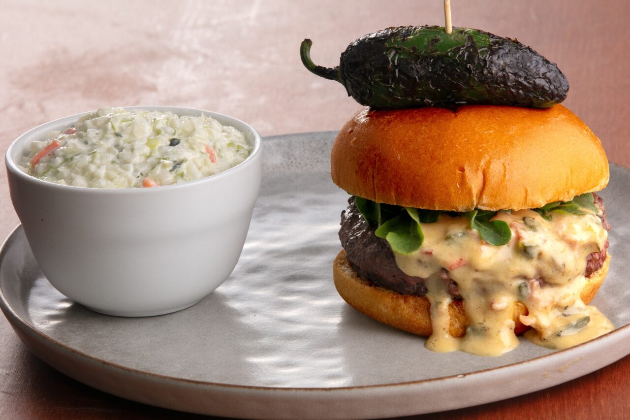 Smoky Poblano Gouda Burger - Gordon Food Service